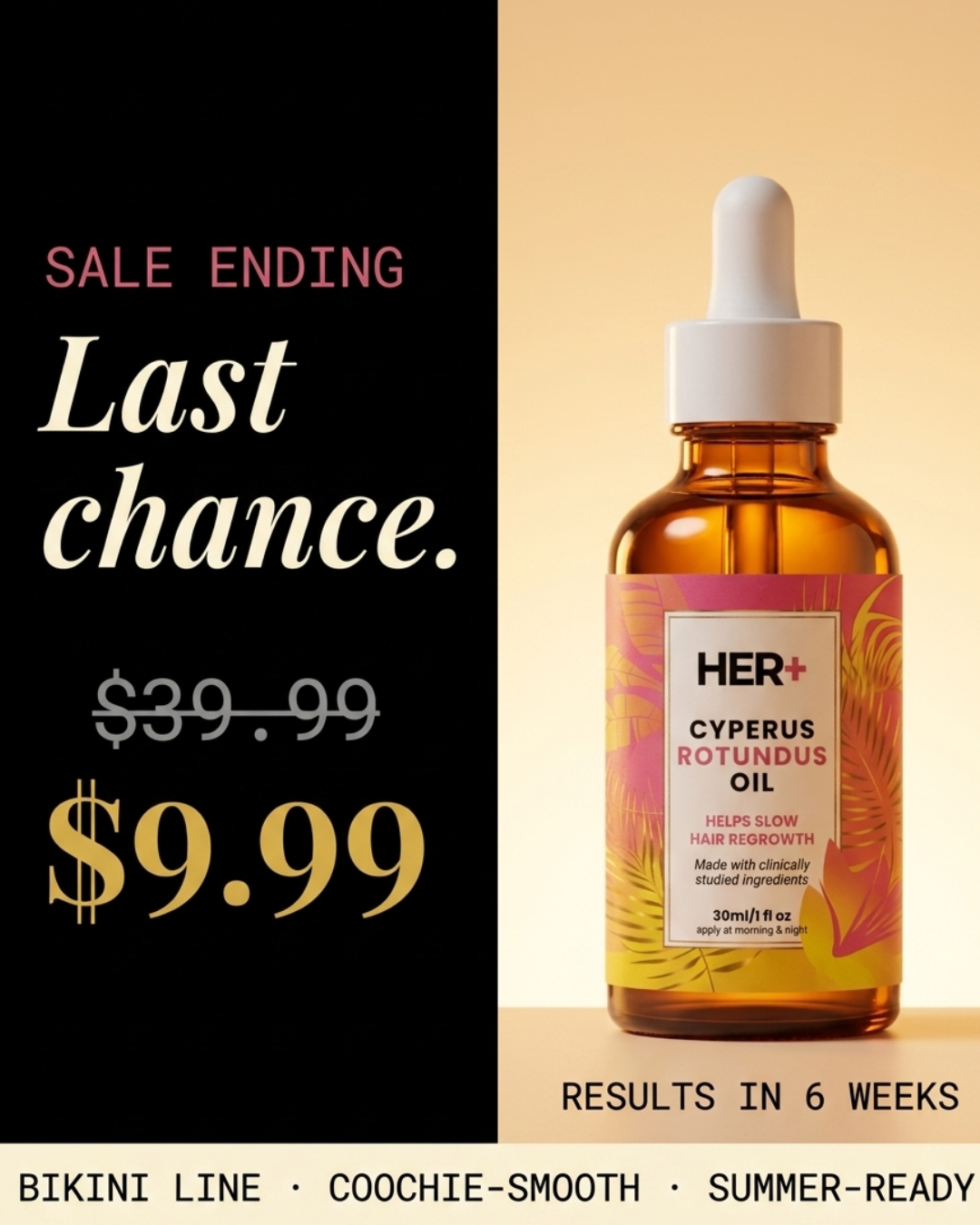 Her+ Nutrition Facebook ad