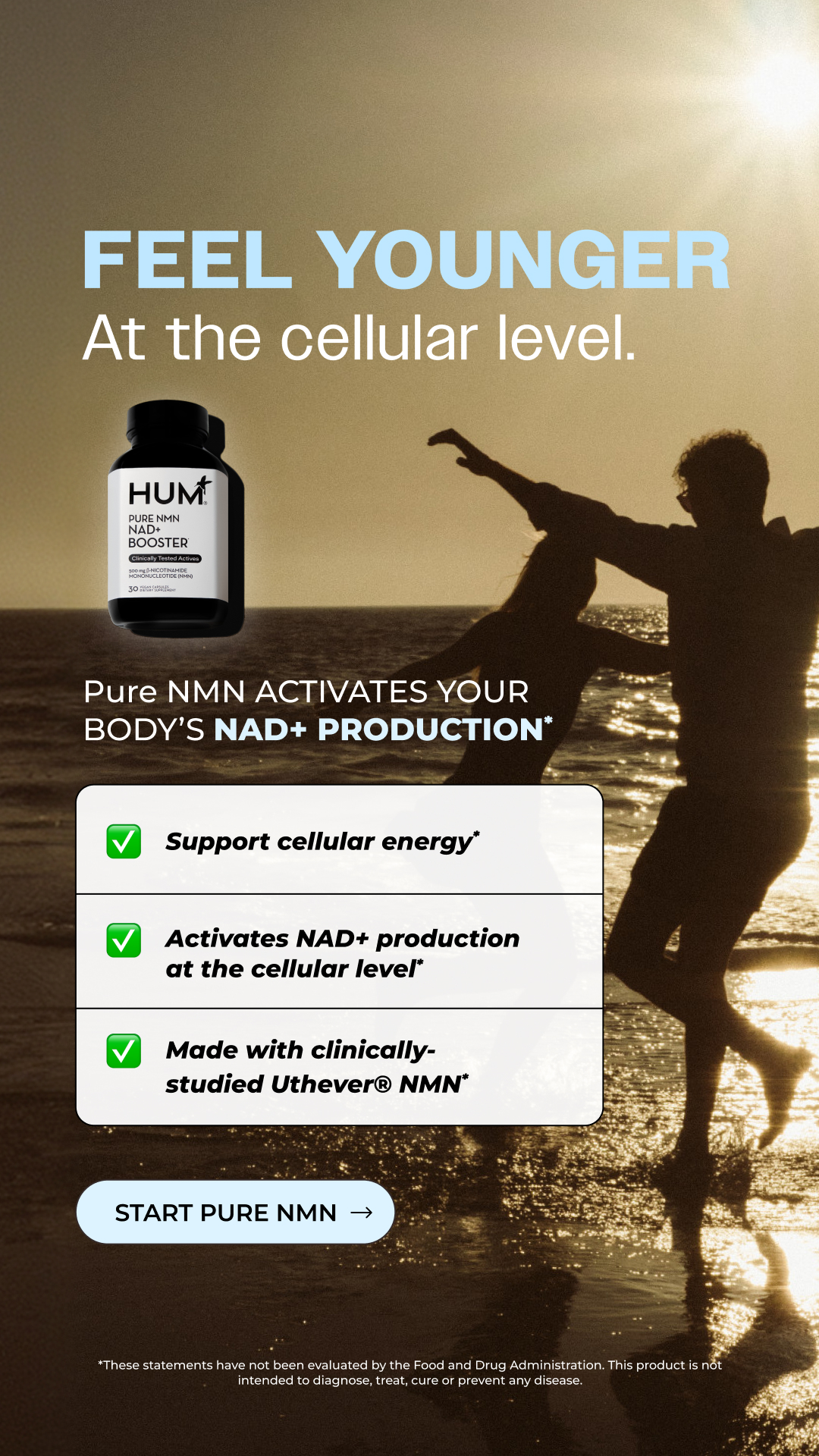 HUM Nutrition Facebook ad