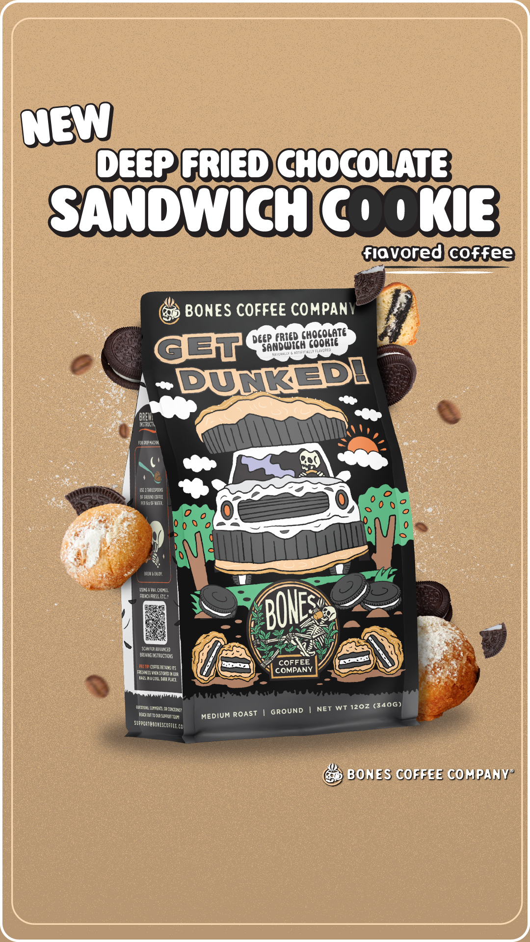 Bones Coffee Company Facebook ad