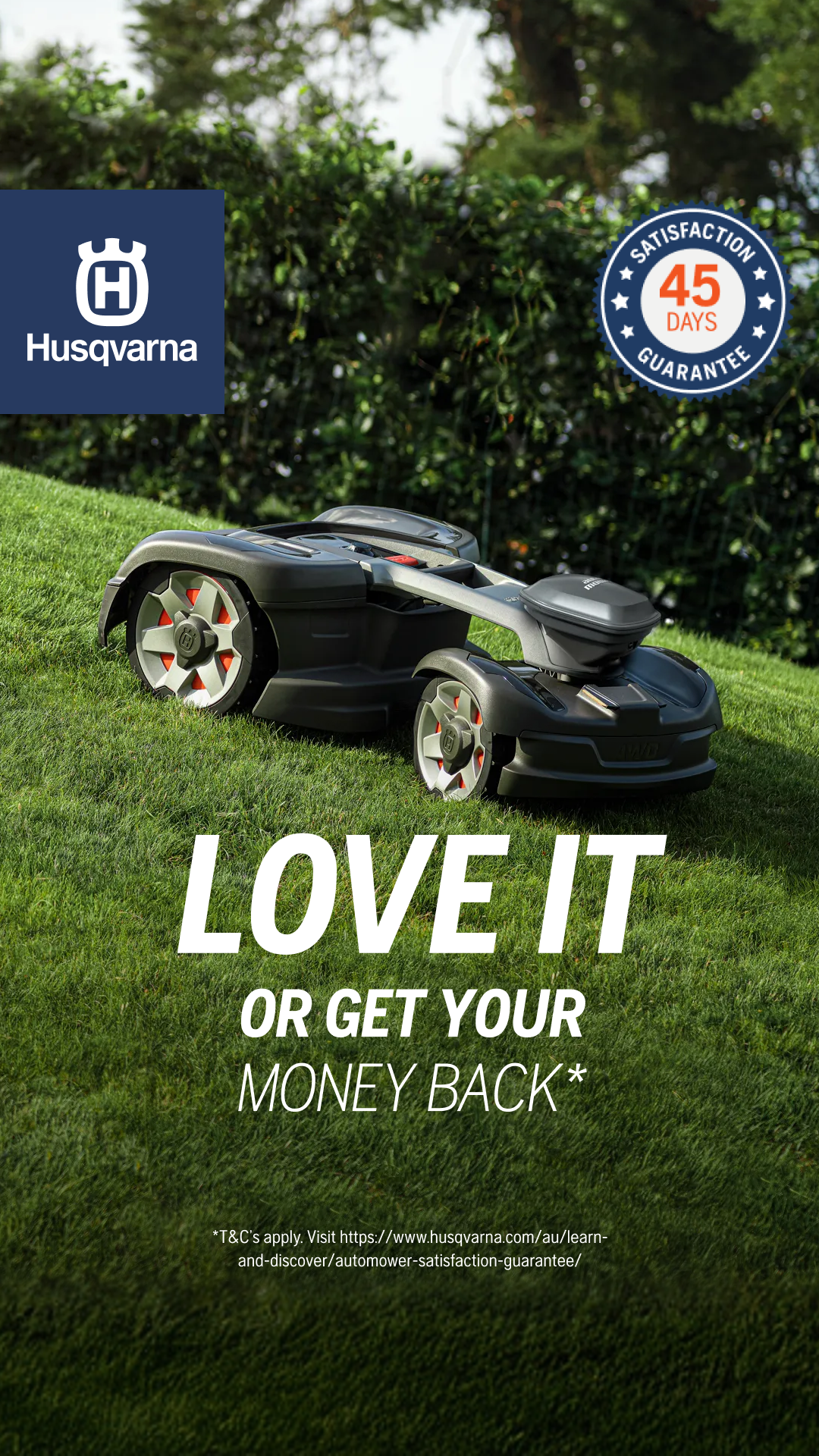 Husqvarna Facebook ad