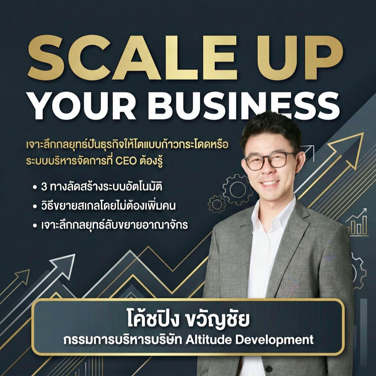Ping Millionaire Maker Facebook ad: ถ้าอาร์คิมิดีสเคยกล่าวว่า…