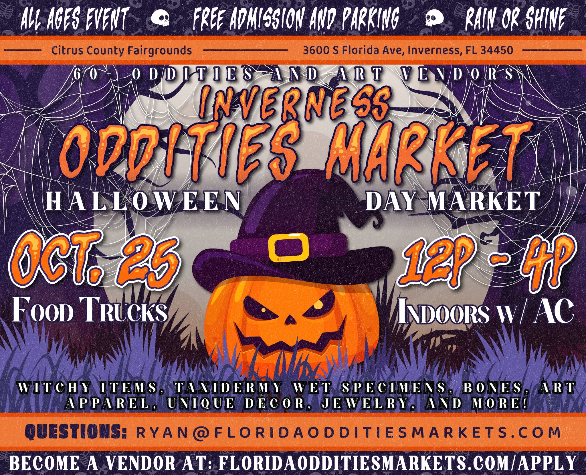 The Florida Oddities Market Facebook ad
