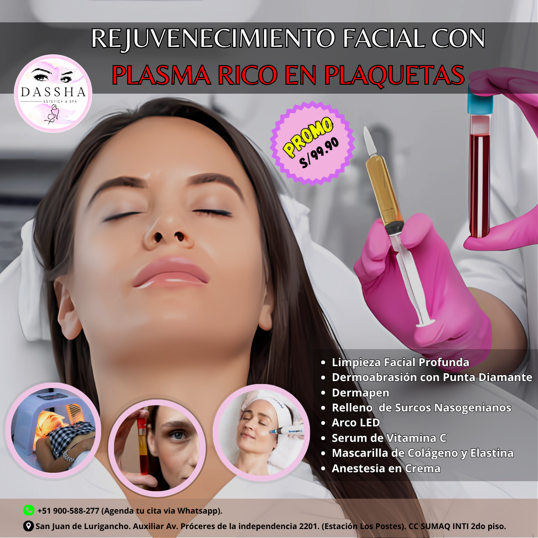 Dassha Centro De Estetica & Spa. Facebook ad: Chatea con nosotros