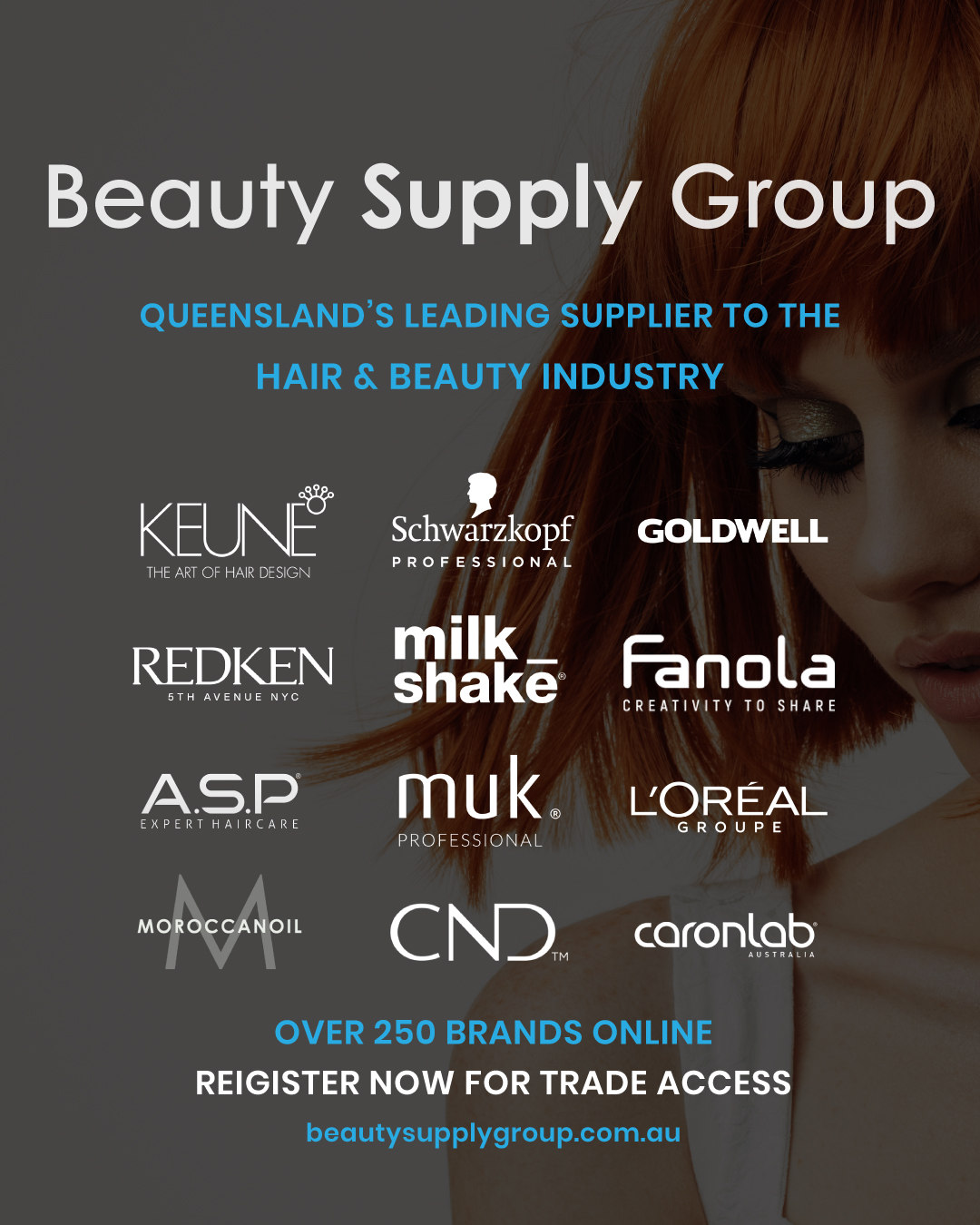 Beauty Supply Group Facebook ad from May 13, 2026
