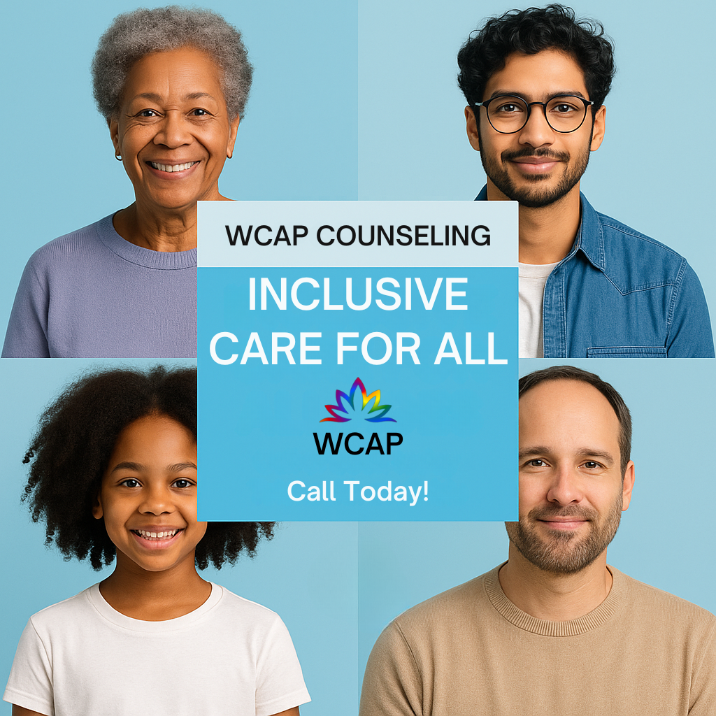 NBC4 Facebook ad: WCAP Counseling: Inclusive care for kids, teens, adults…