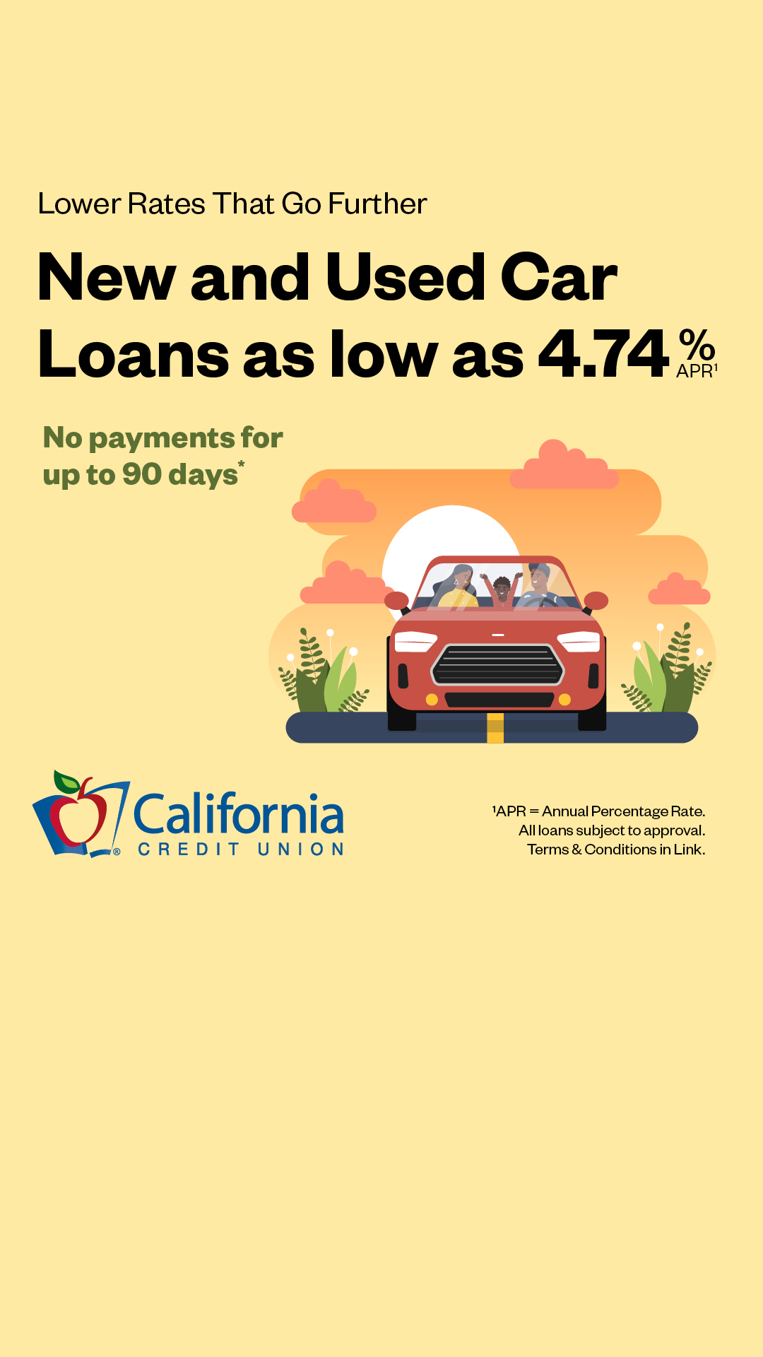 California Credit Union Facebook ad
