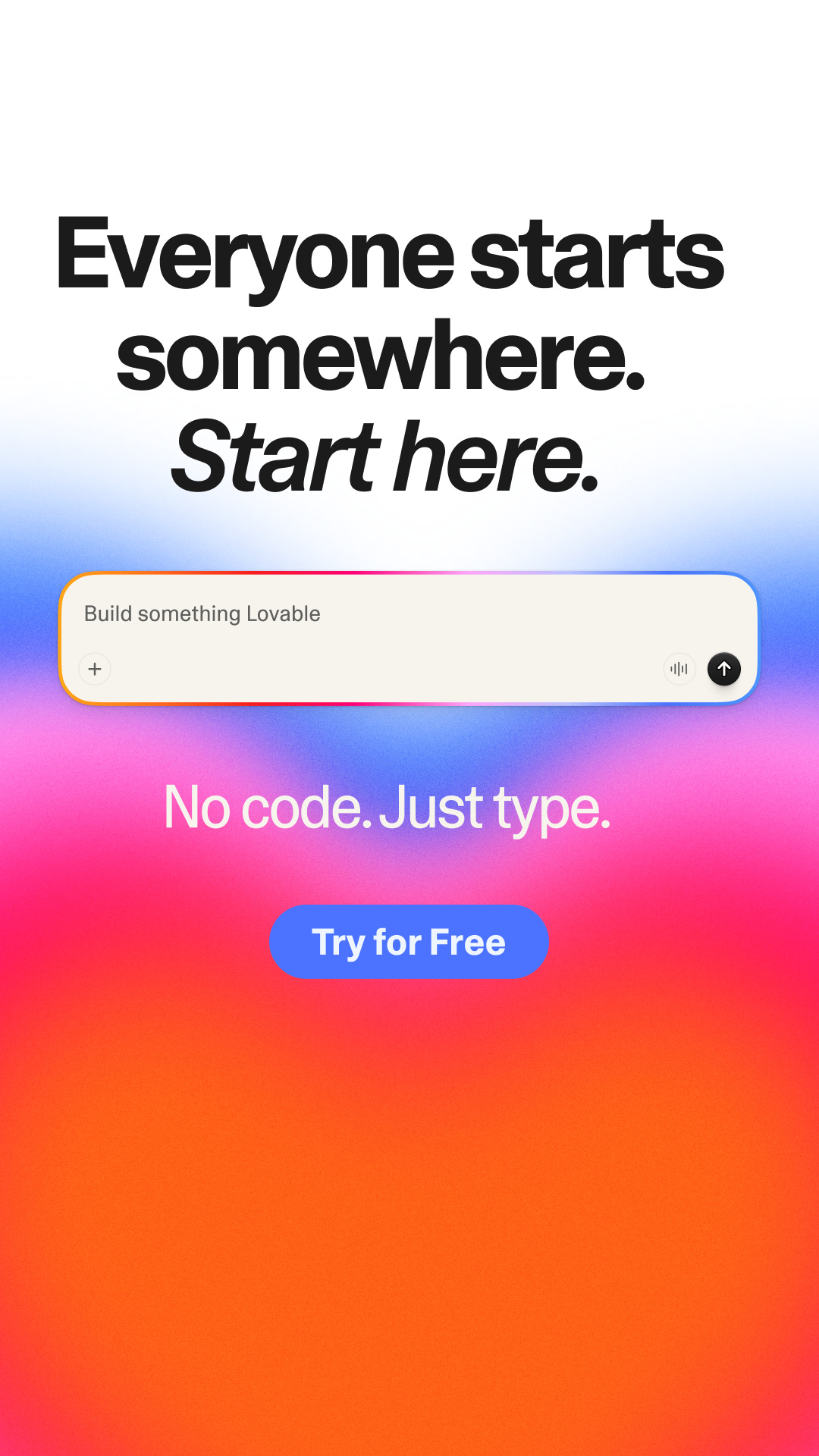 Lovable.dev Facebook ad