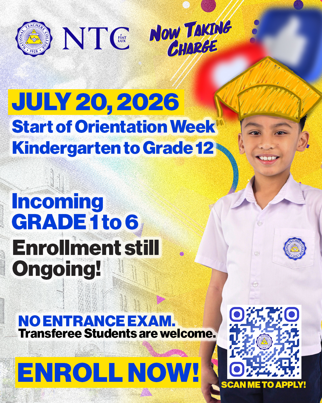 National Teachers College Facebook ad