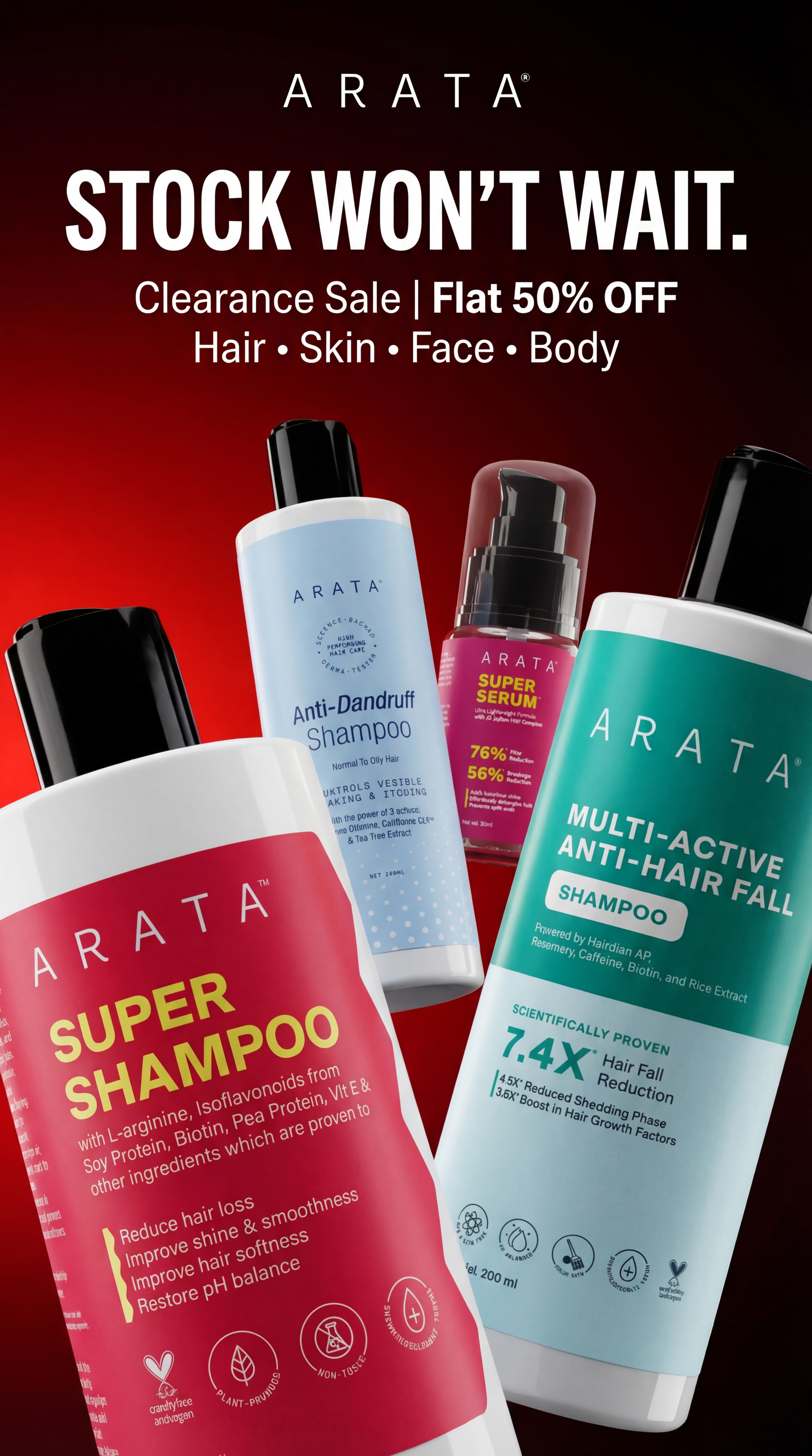 Arata Facebook ad