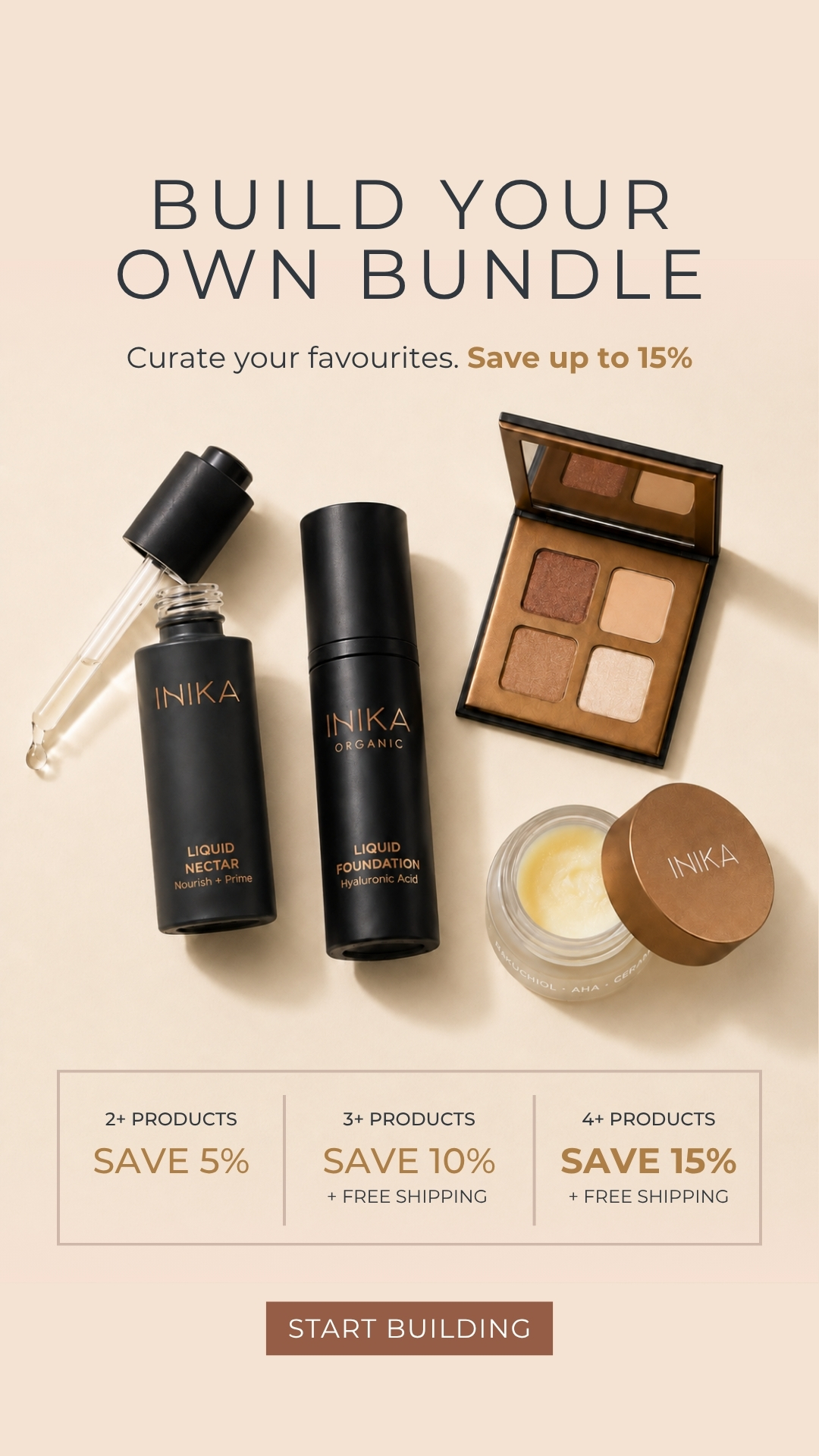 INIKA Organic Facebook ad