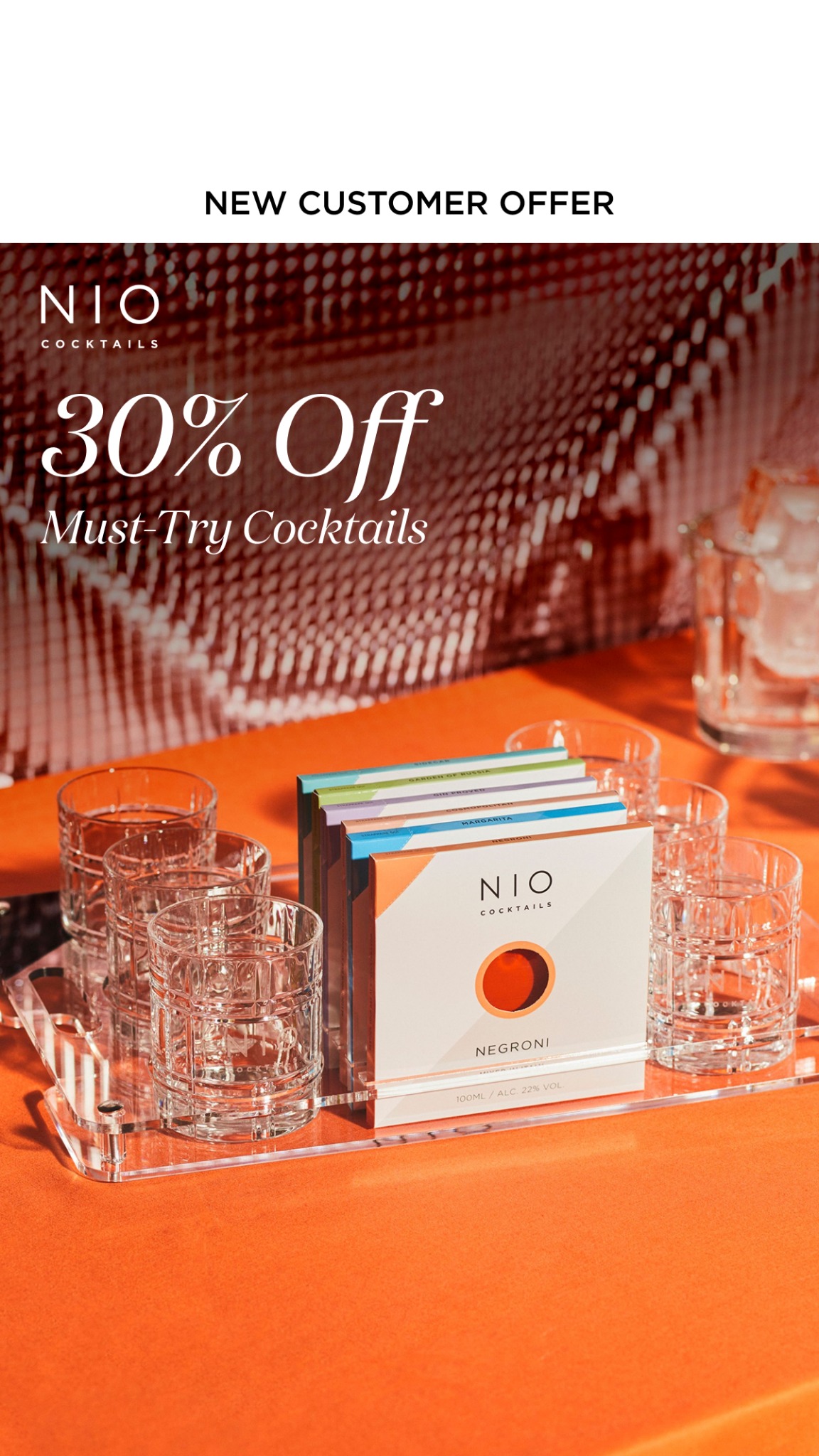NIO Cocktails Facebook ad