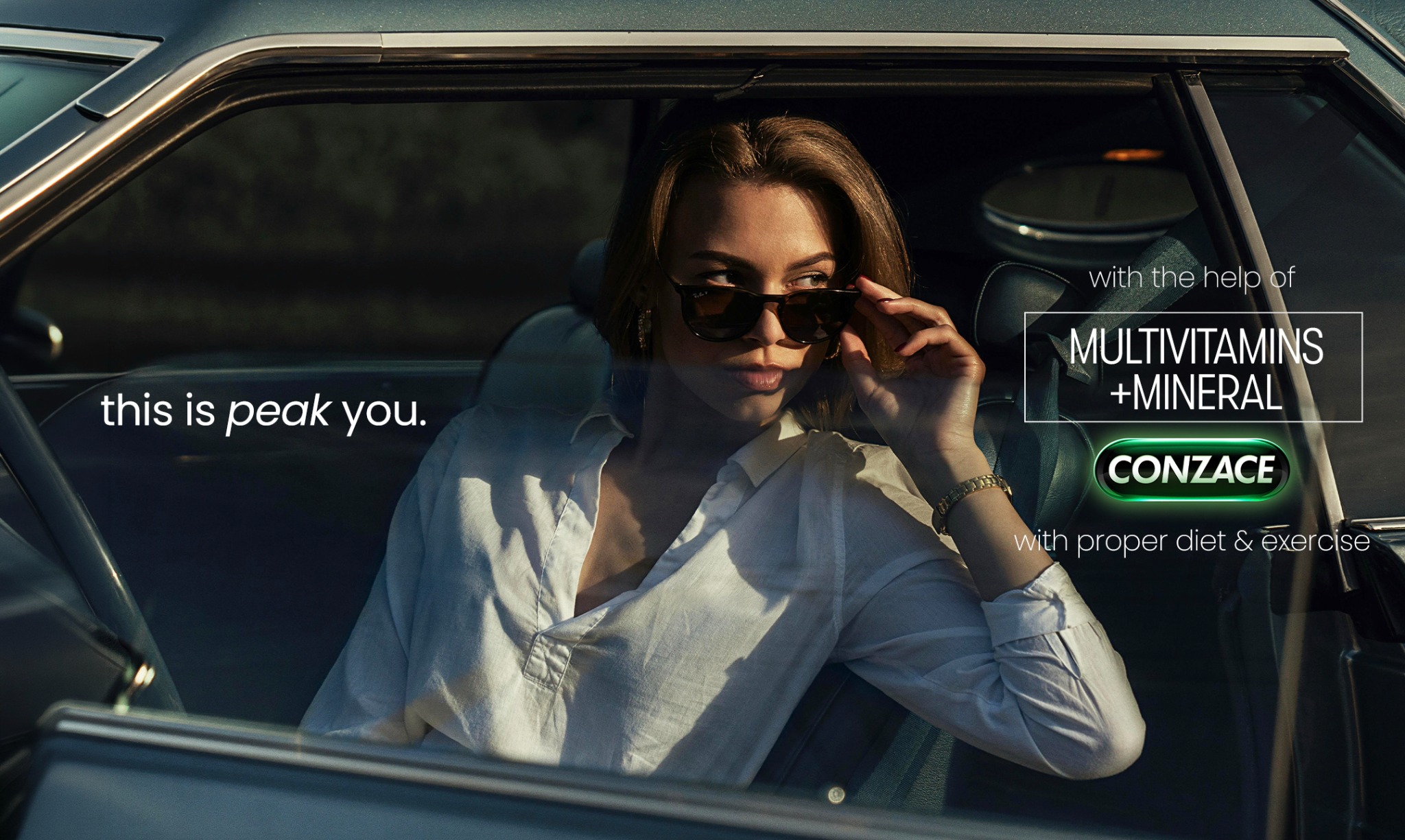 Conzace Facebook ad: Power your Peak