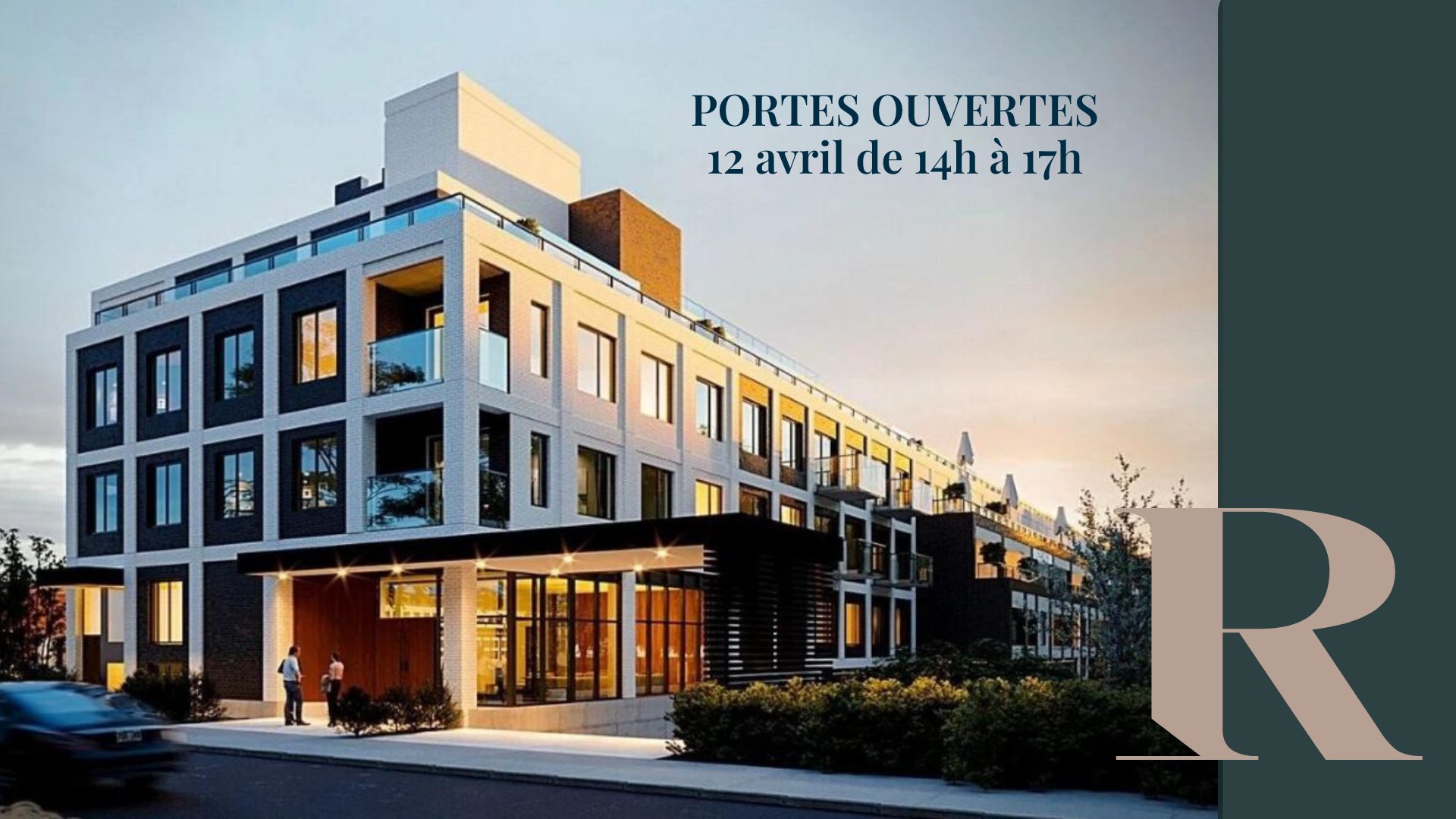 Royalton Condos Facebook ad: PORTES OUVERTES