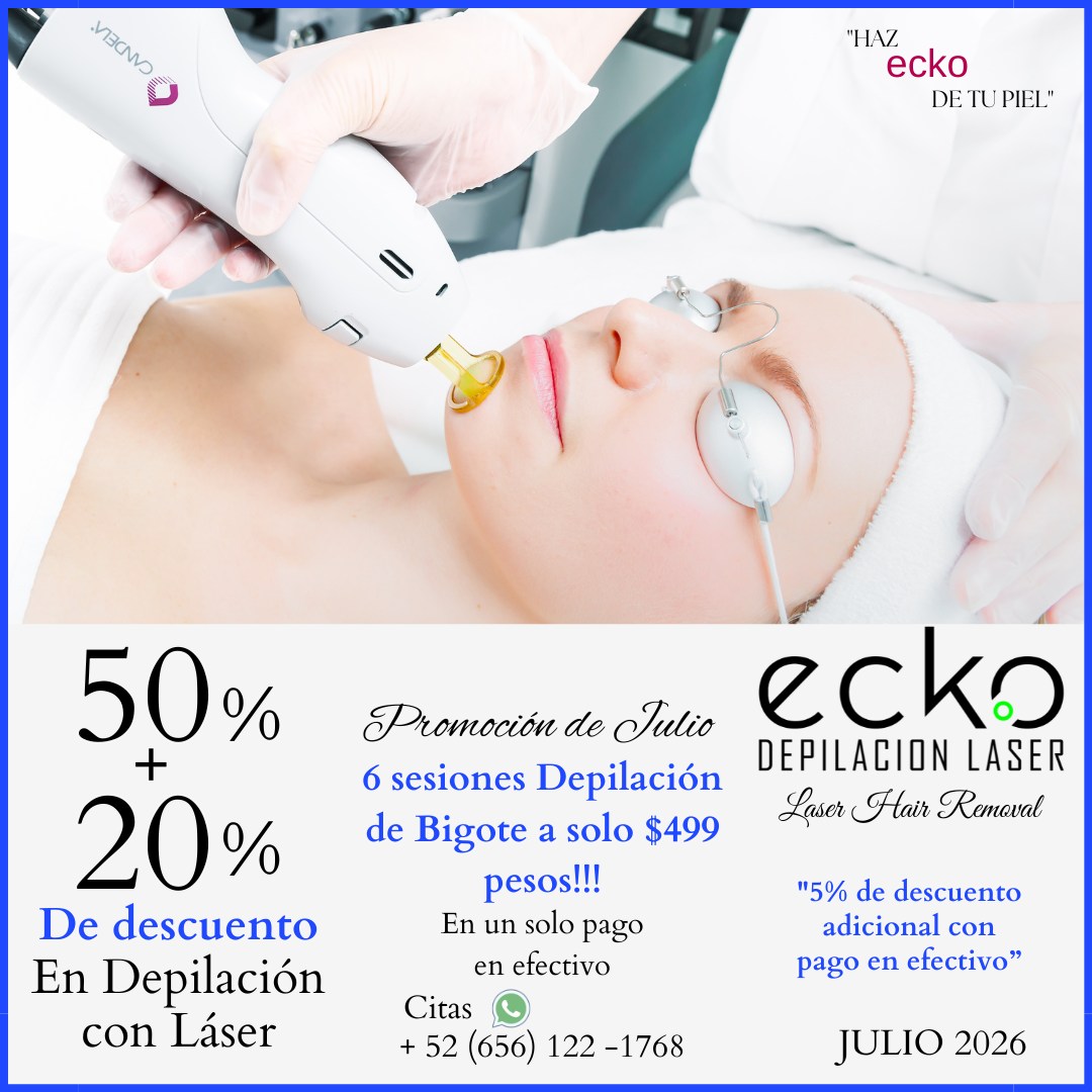 Ecko Depilacion Laser Facebook ad: Ecko Depilacion Laser Citas WHATSAPP+52 656 122 1768