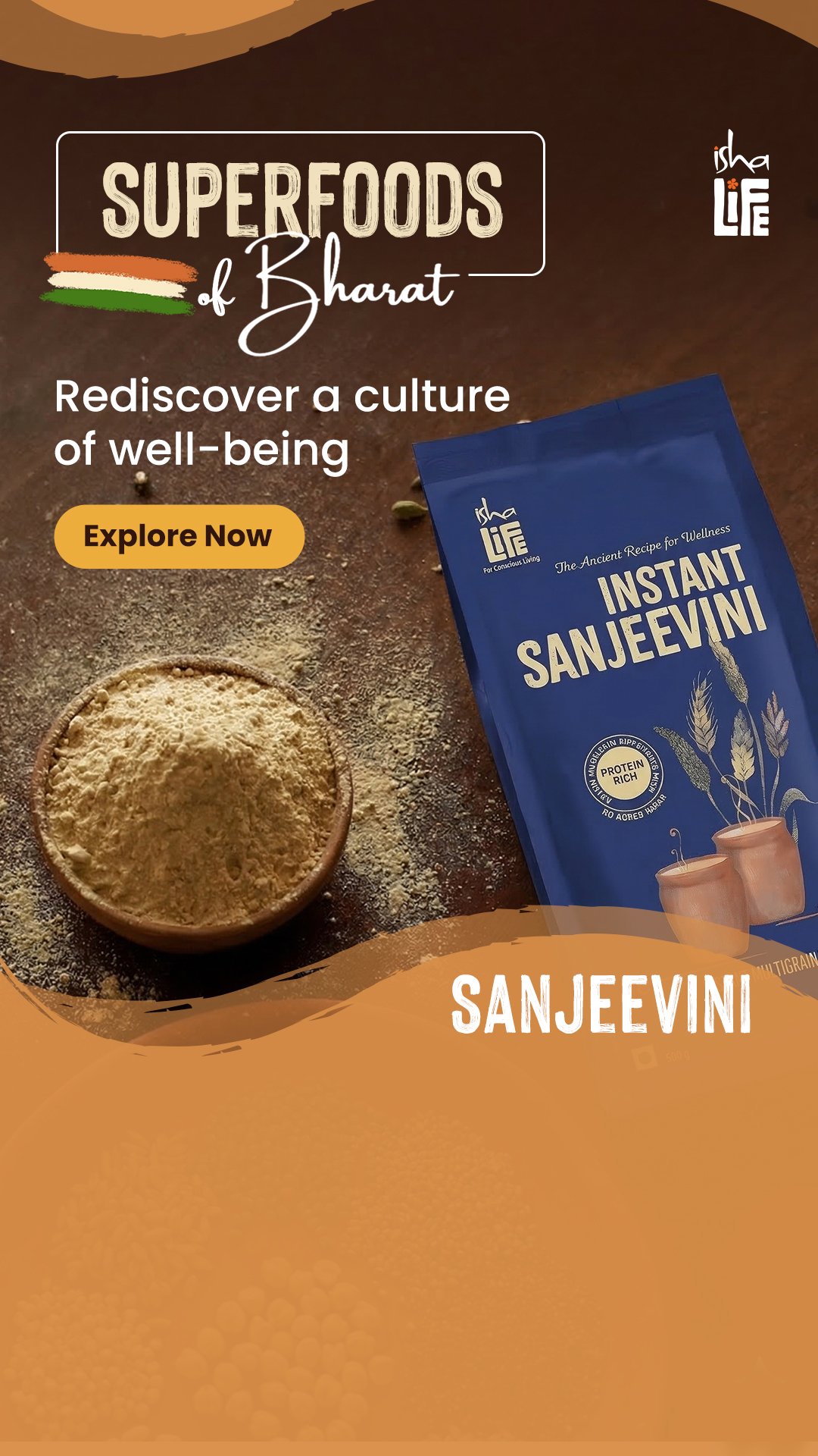 Isha Life Facebook ad