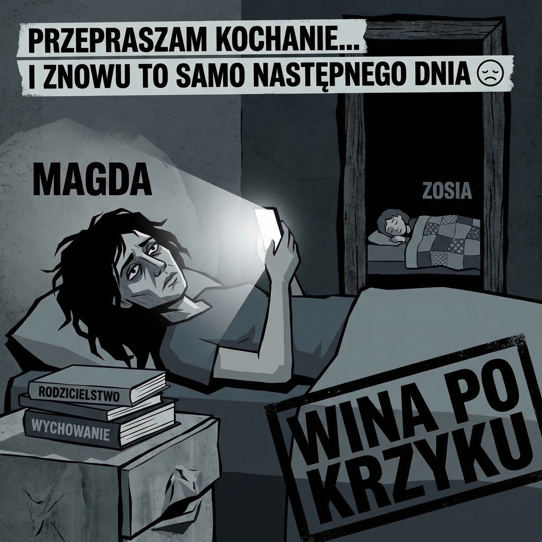 Między nami Facebook ad