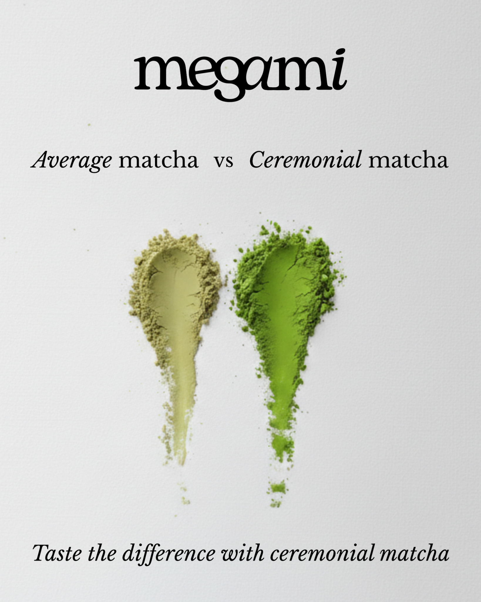 Megami Matcha Facebook ad