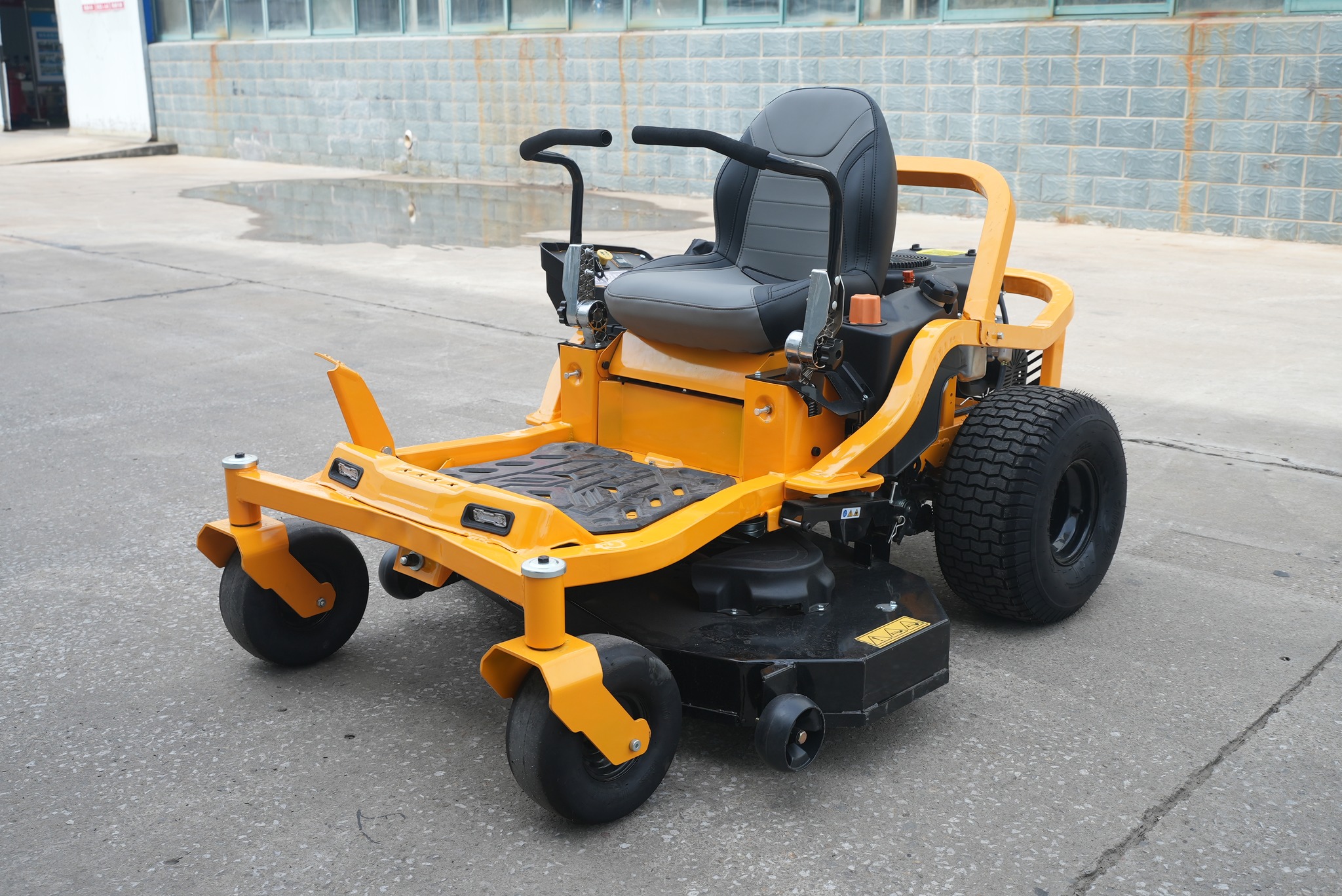 SAAO Mower Facebook ad: SAAO SA-46 Ride-on Mower, Power Meets Precision