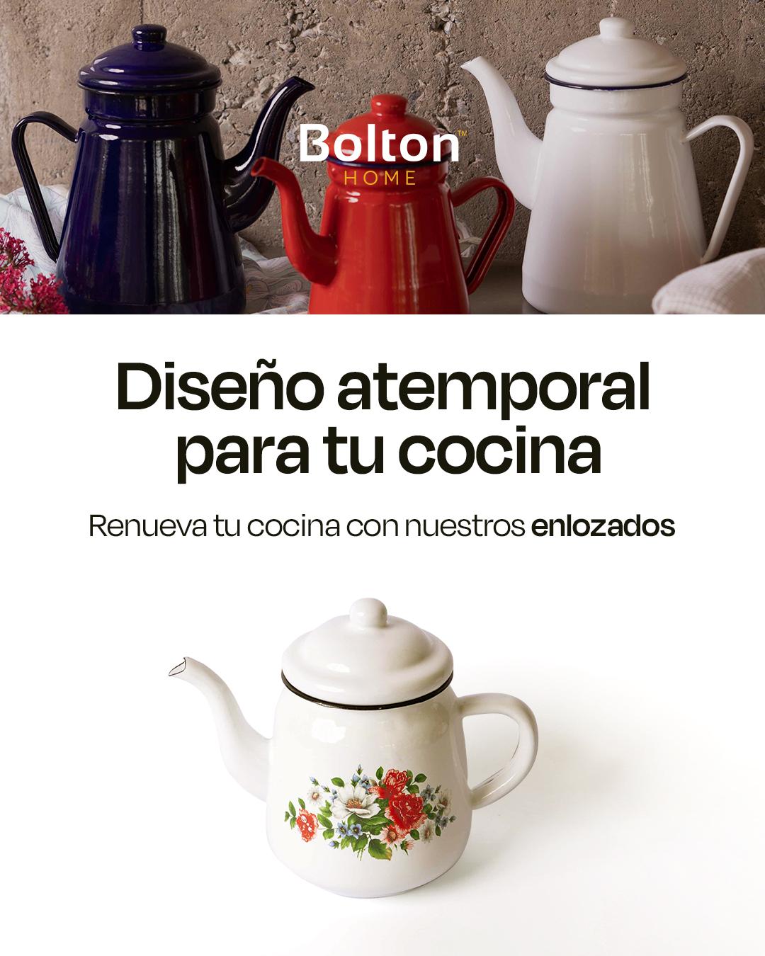 Bolton Chile Facebook ad: Lo simple también puede ser especial.