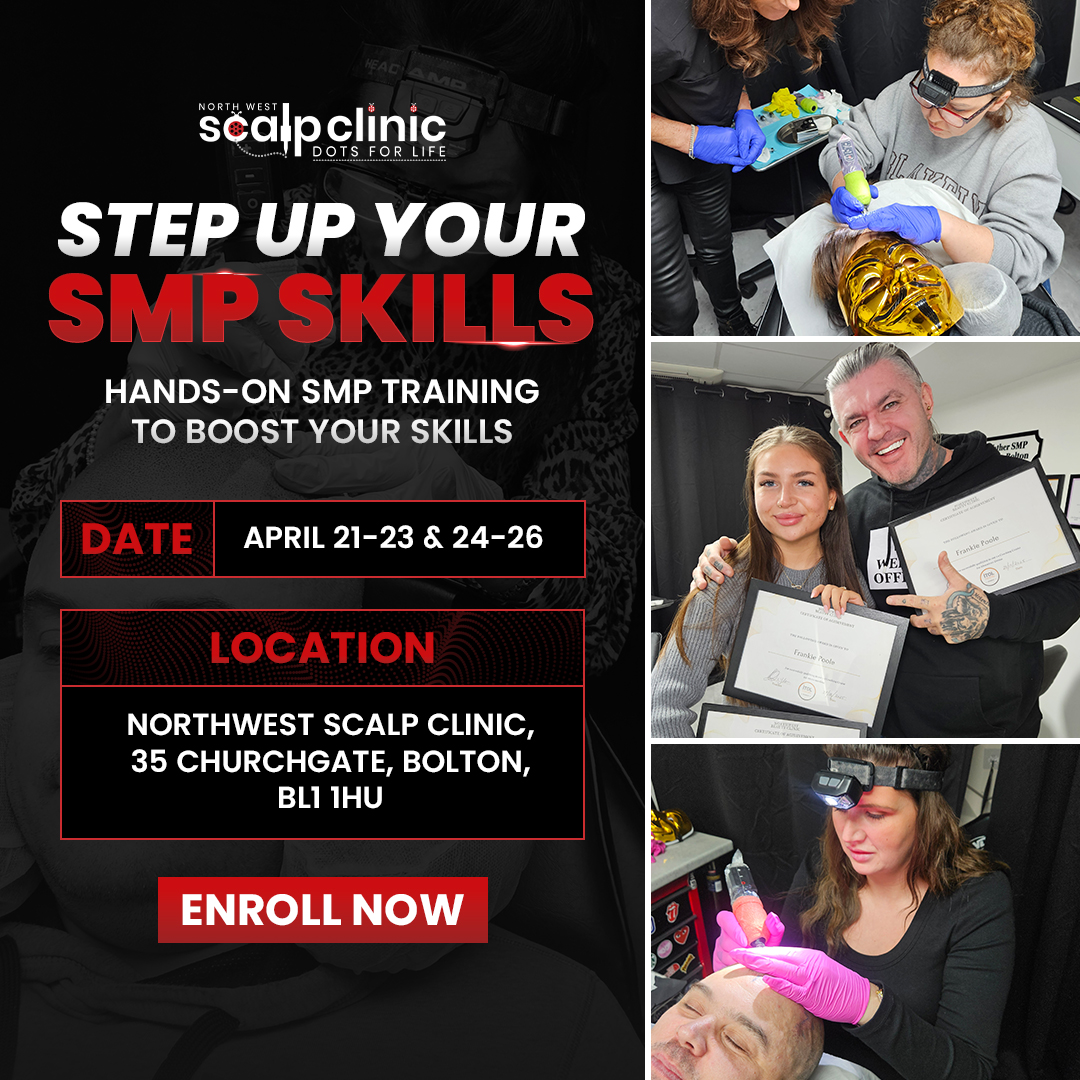 North West Scalp Clinic & Training Academy Facebook ad: Can You Really Make $10K/Month Doing SMP?