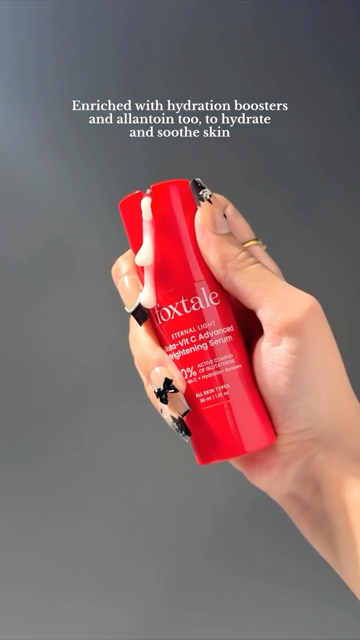 Foxtale Facebook ad: @foxtaleskin - Get visibly brighter skin in 3…
