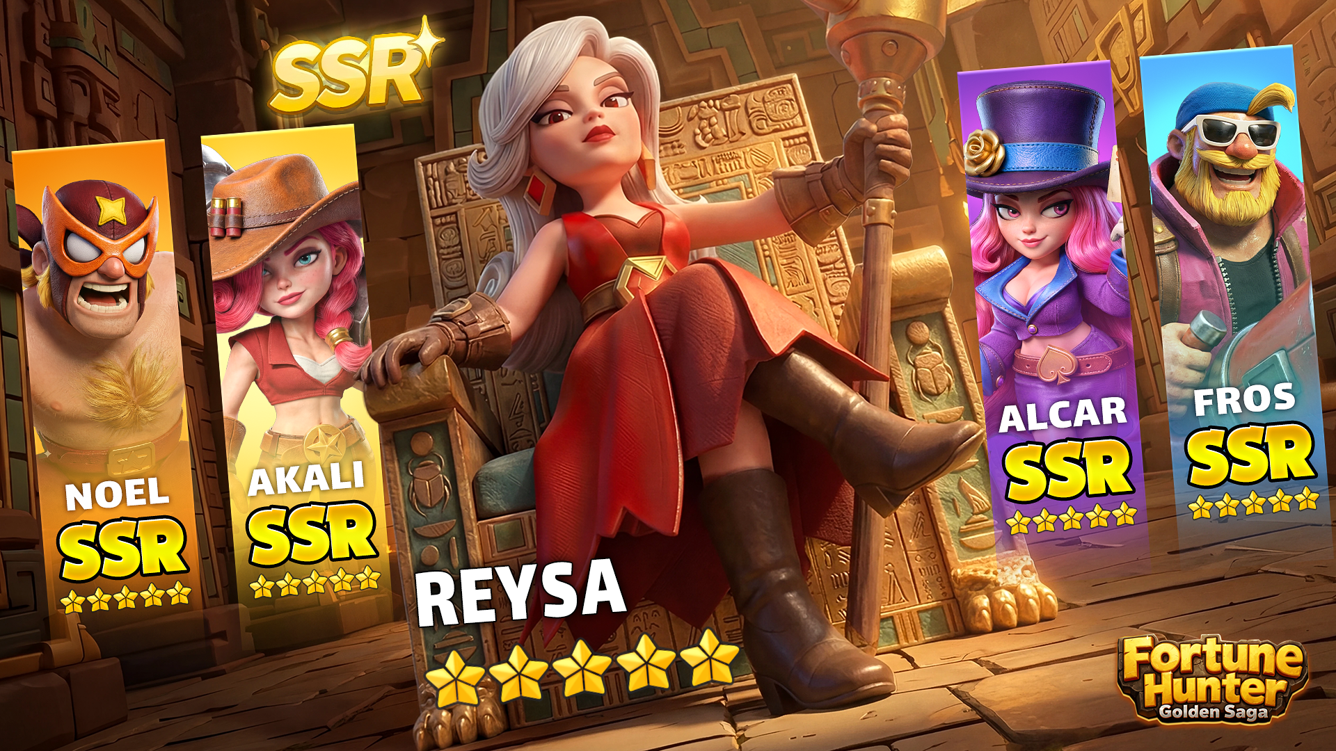 Fortune Hunter: Golden Saga Facebook ad from Jun 25, 2026