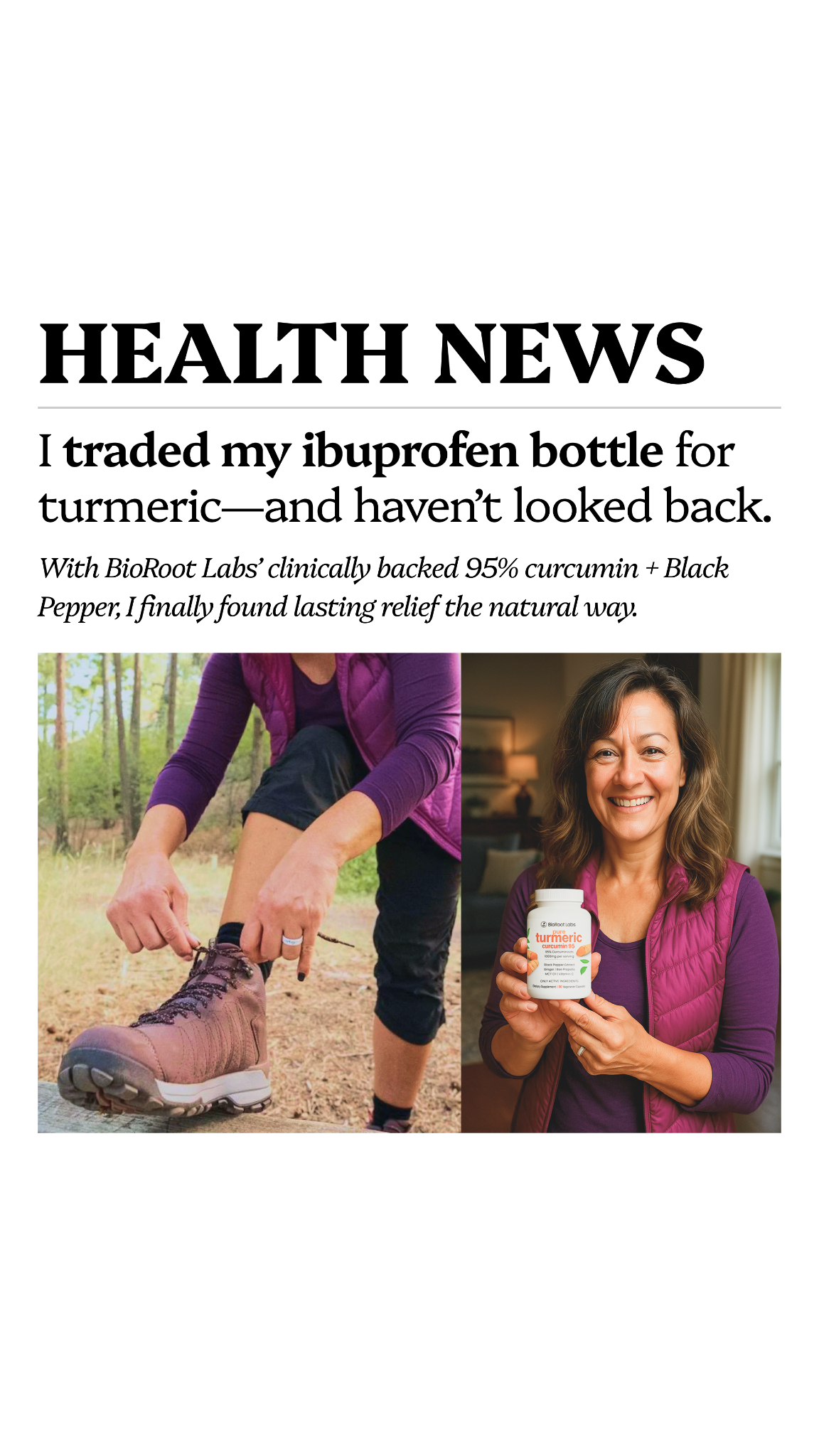 Dr Ruth White Facebook ad