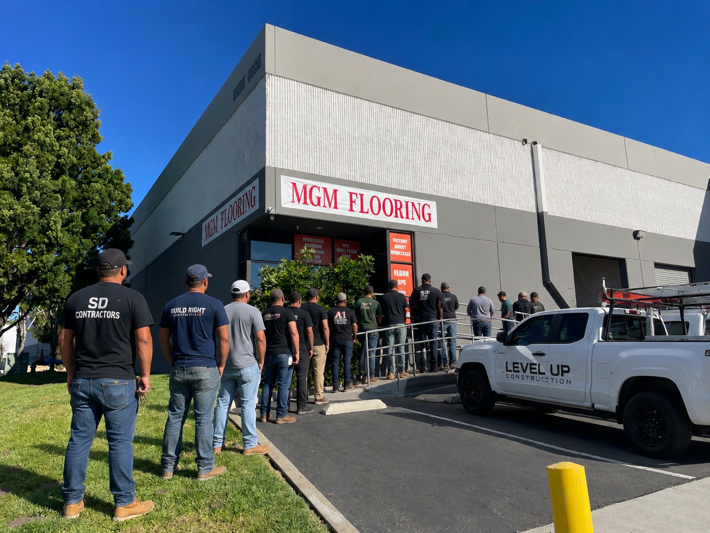 Flooring Depot Facebook ad