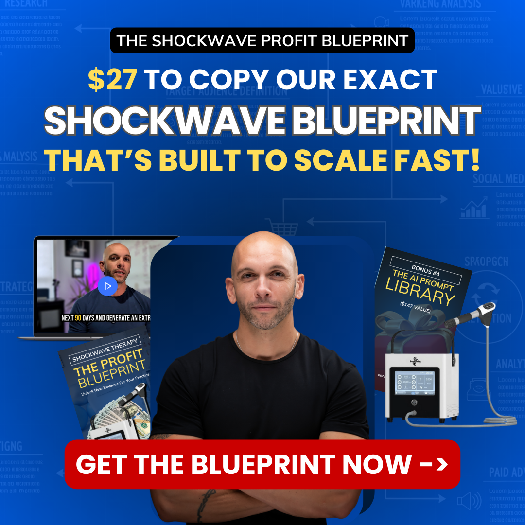 Get Shockwave Patients Facebook ad: Steal This Blueprint