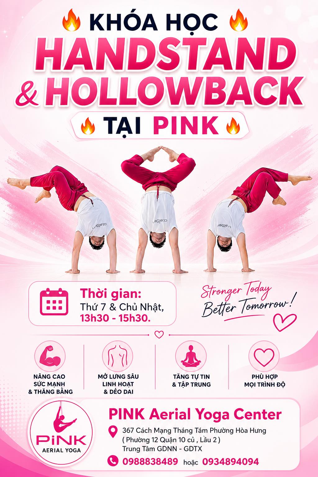 PINK Yoga Facebook ad: Bạn muốn