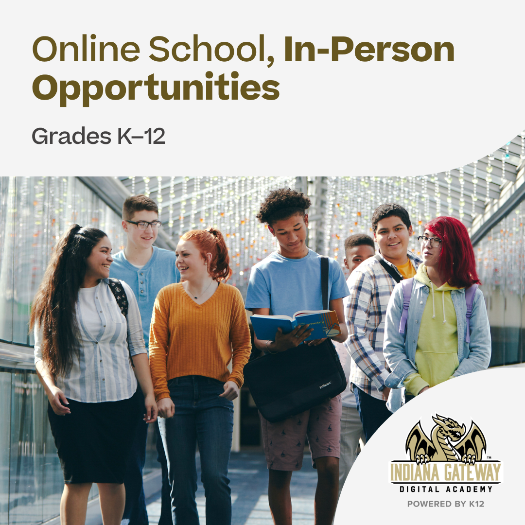 Indiana Gateway Digital Academy Facebook ad from Mar 23, 2026