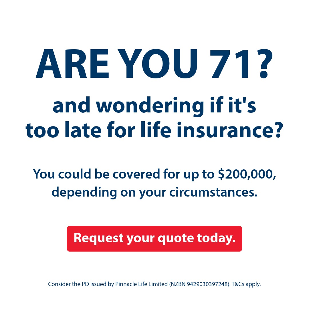 New Zealand Seniors Facebook ad