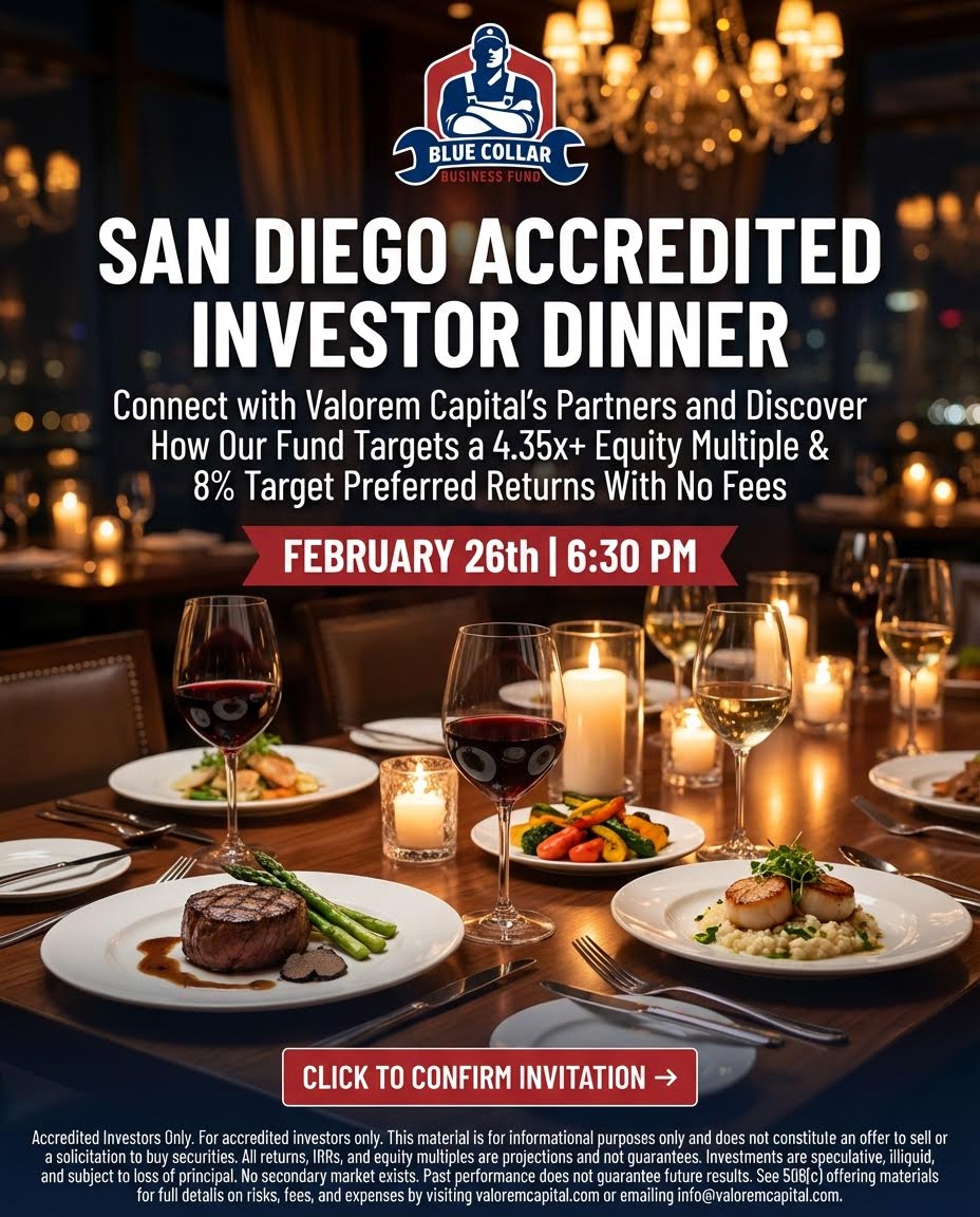 Valorem Capital Facebook ad