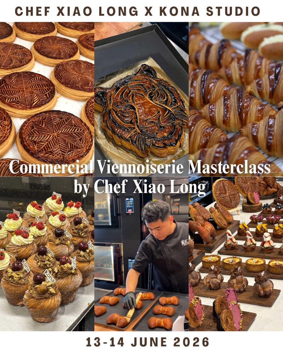 Kona Studio Facebook ad: This is not your usual pastry class.