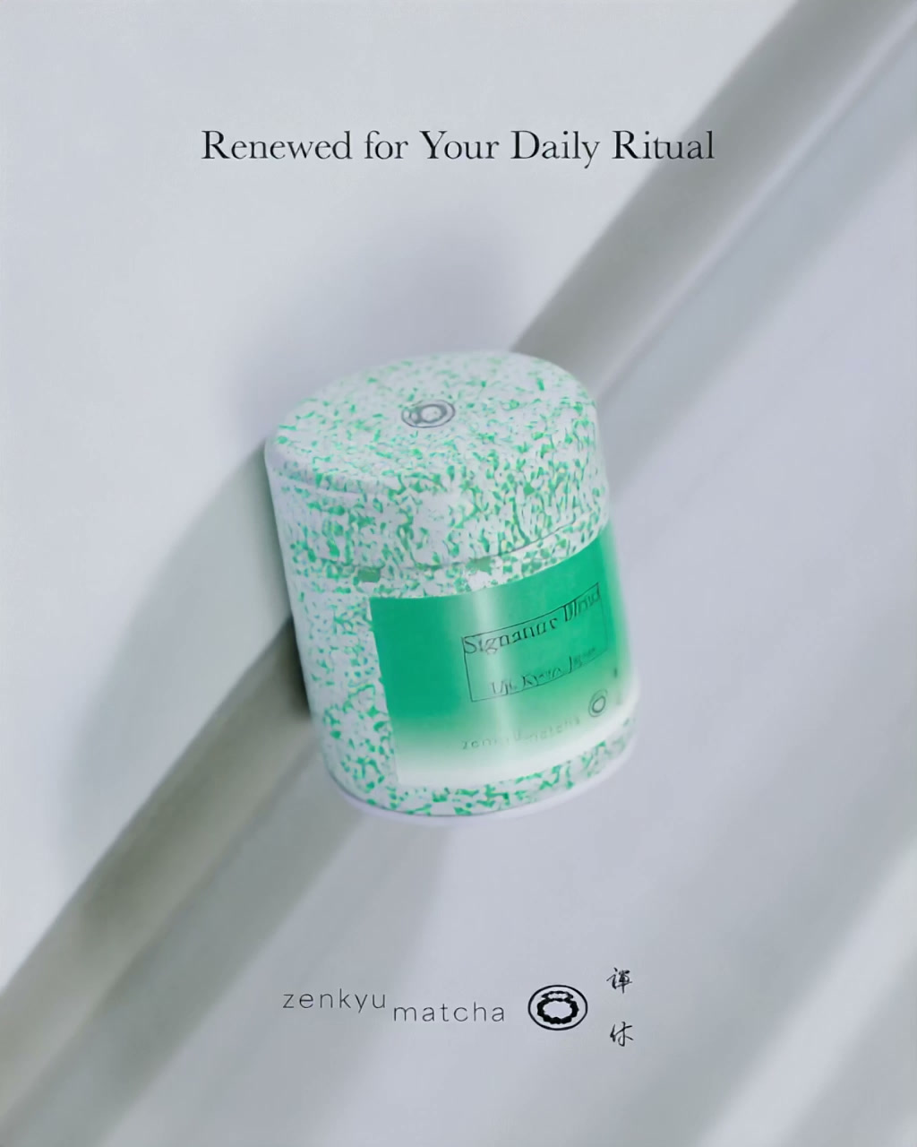 Zenkyu Matcha Facebook ad: Zenkyu Matcha has been renewed. Our new Daily Matcha…