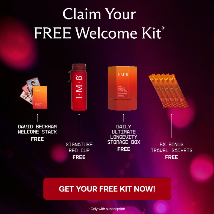 IM8 Facebook ad: Longevity Starts at the Cellular Level
