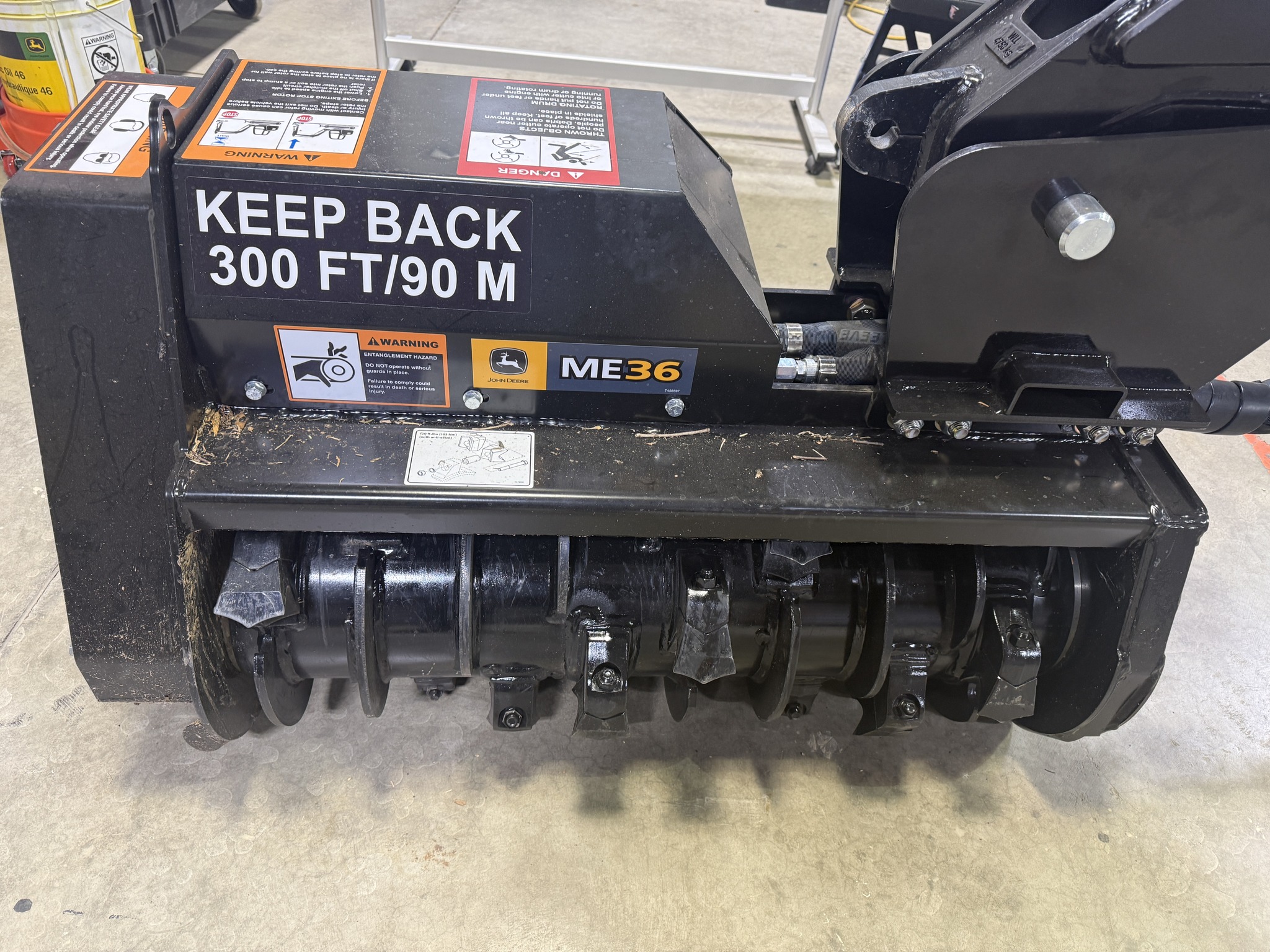Marsh Heavy Equipment Rental Facebook ad: JOHN DEERE 60P WITH DRUM MULCHER HEAD AVAILABLE…