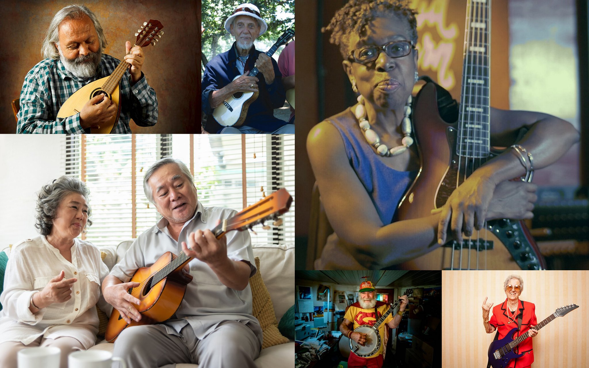 NWA Guitar Lessons Facebook ad: If you’re retired and looking for a fun…