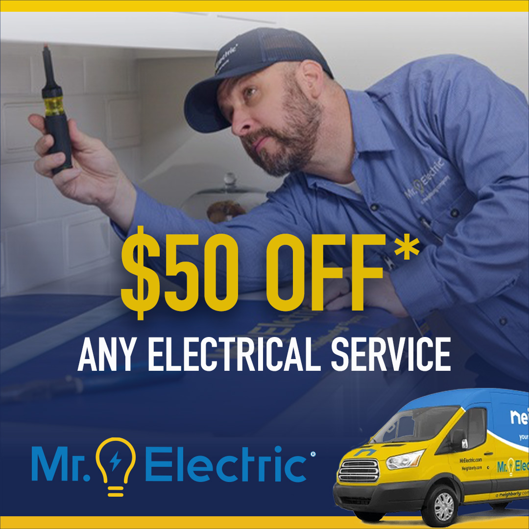 Mr. Electric of Orlando Facebook ad: CLAIM YOUR OFFER