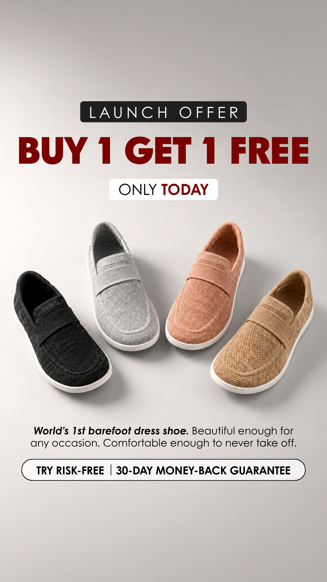 HIKE Footwear Facebook ad