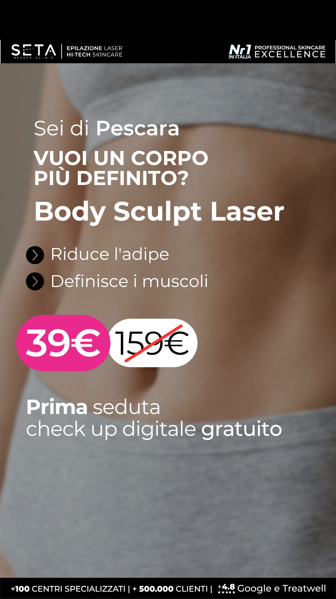 Seta Beauty Clinic Facebook ad