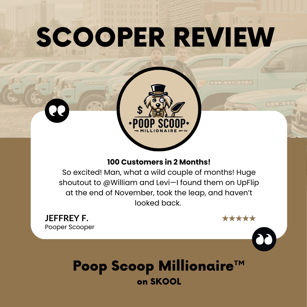 Poop Scoop Millionaire  Facebook ad