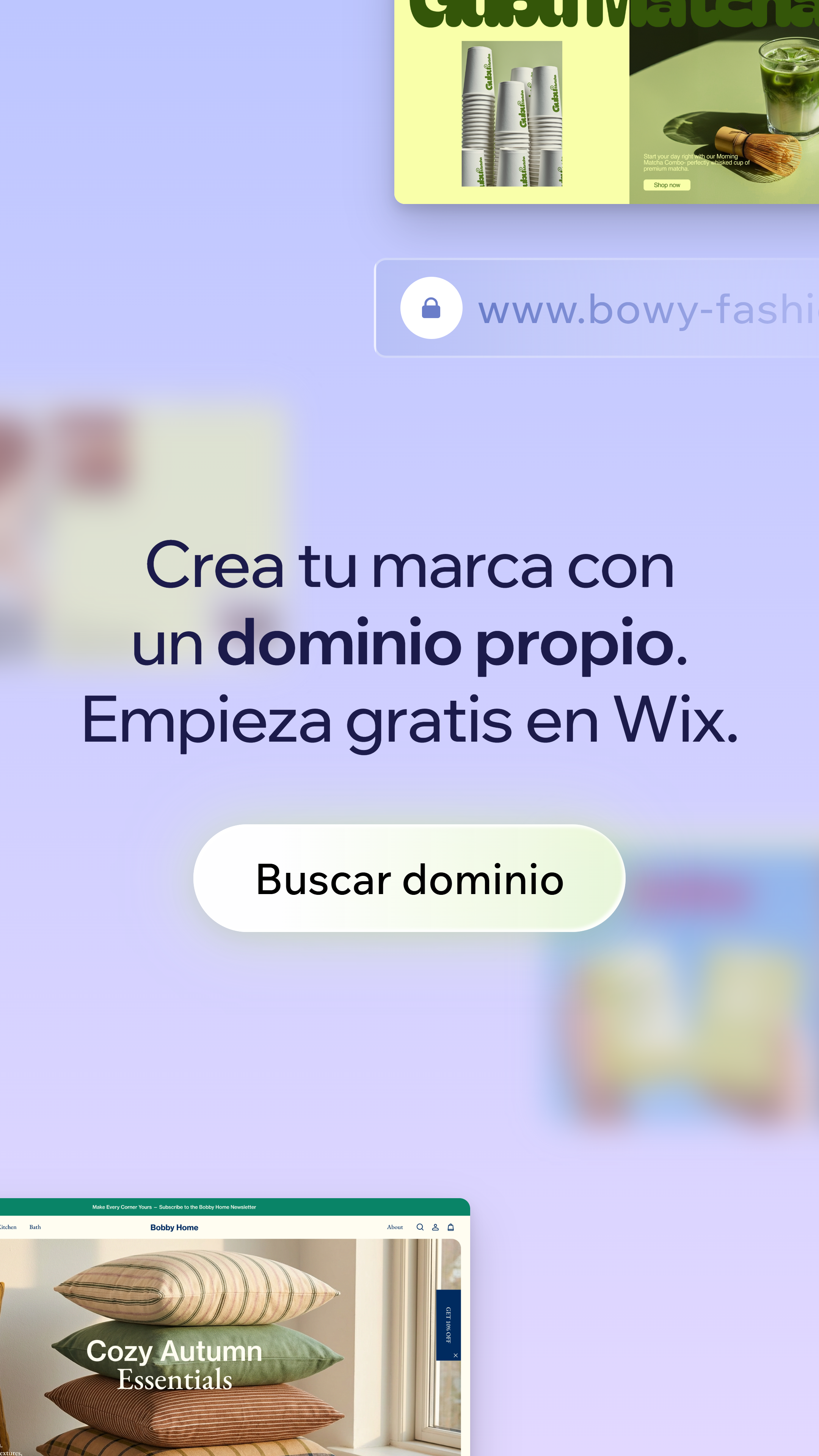 Wix Facebook ad