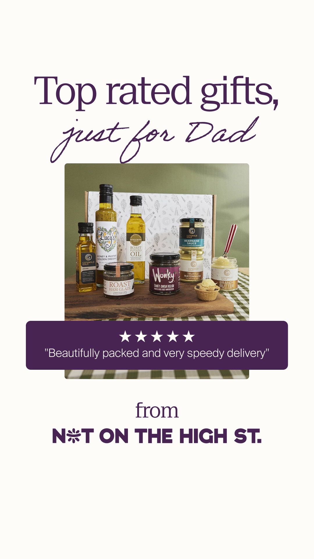 notonthehighstreet Facebook ad