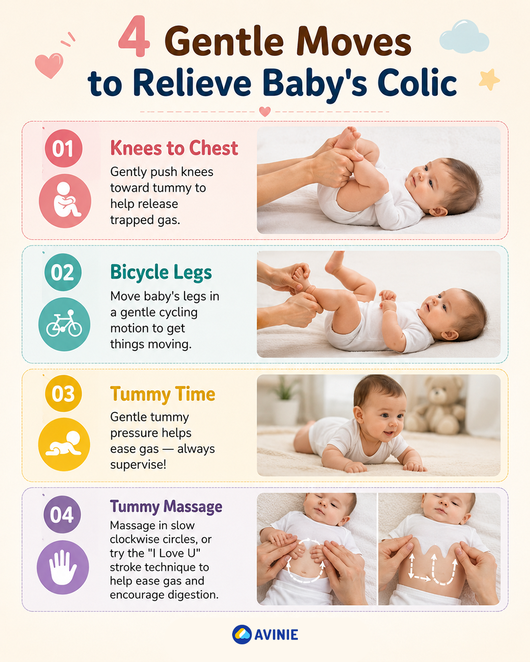 Avinie Philippines Facebook ad: Is your baby crying nonstop because of colic?
