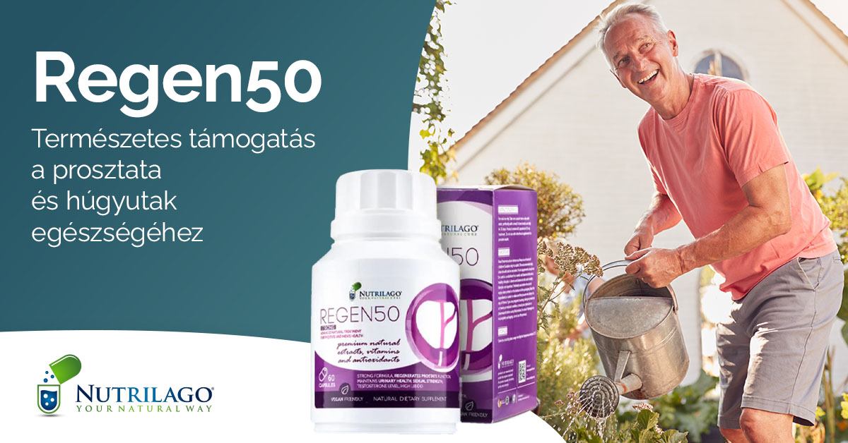 Nutrilago Magyarország Facebook ad: Regen50 Strong