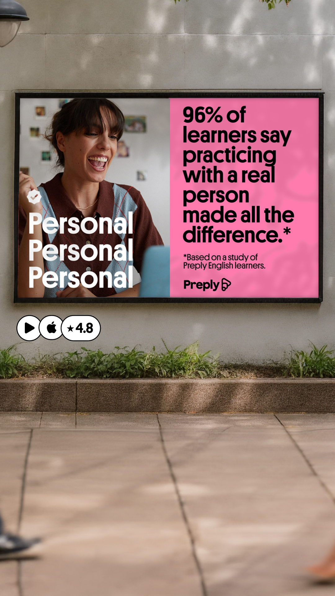 Preply Facebook ad