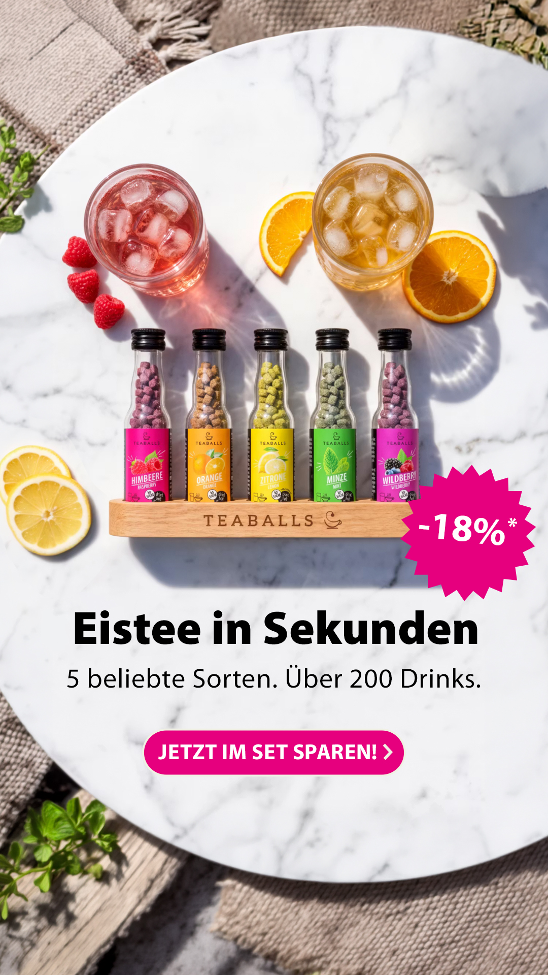 Teaballs Facebook ad