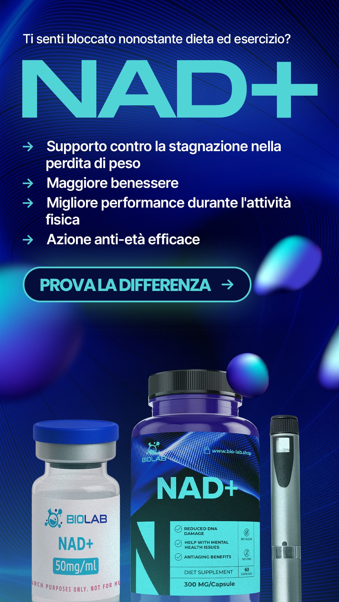 Biolabshop Facebook ad