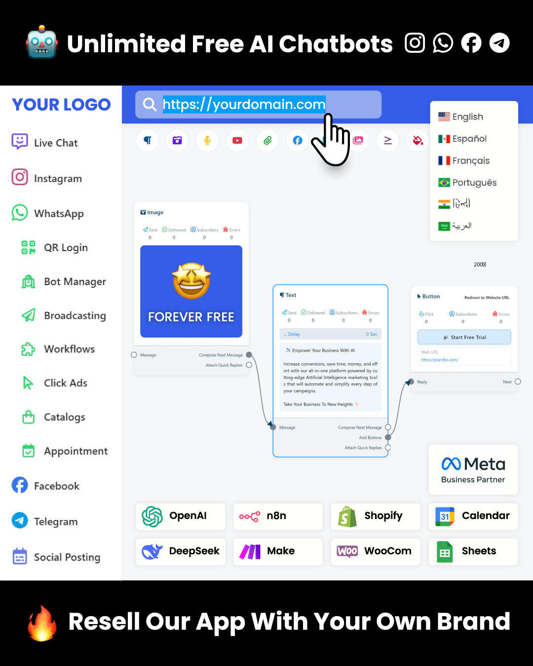 Planify X Facebook ad